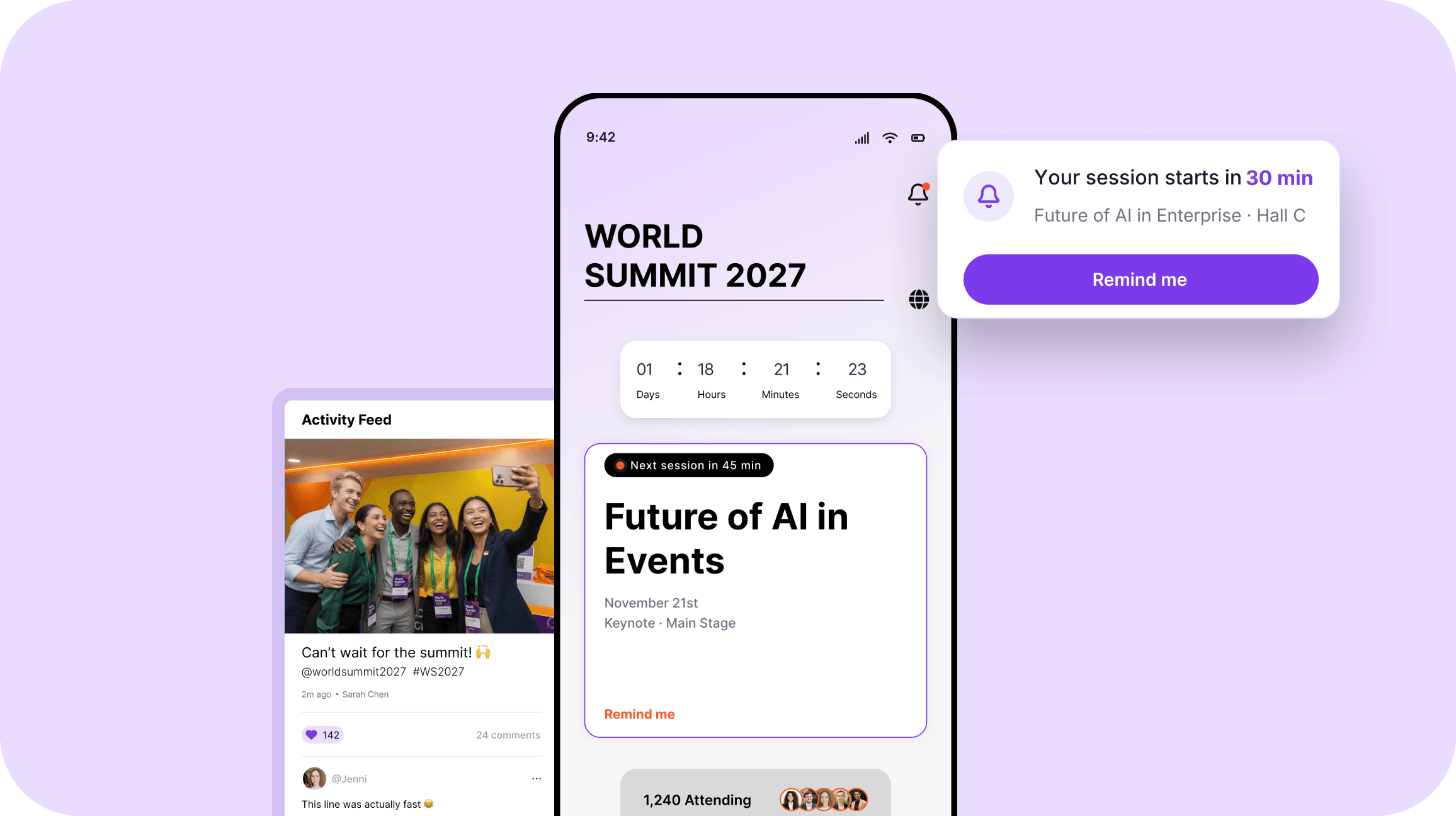 Best event app - Nunify