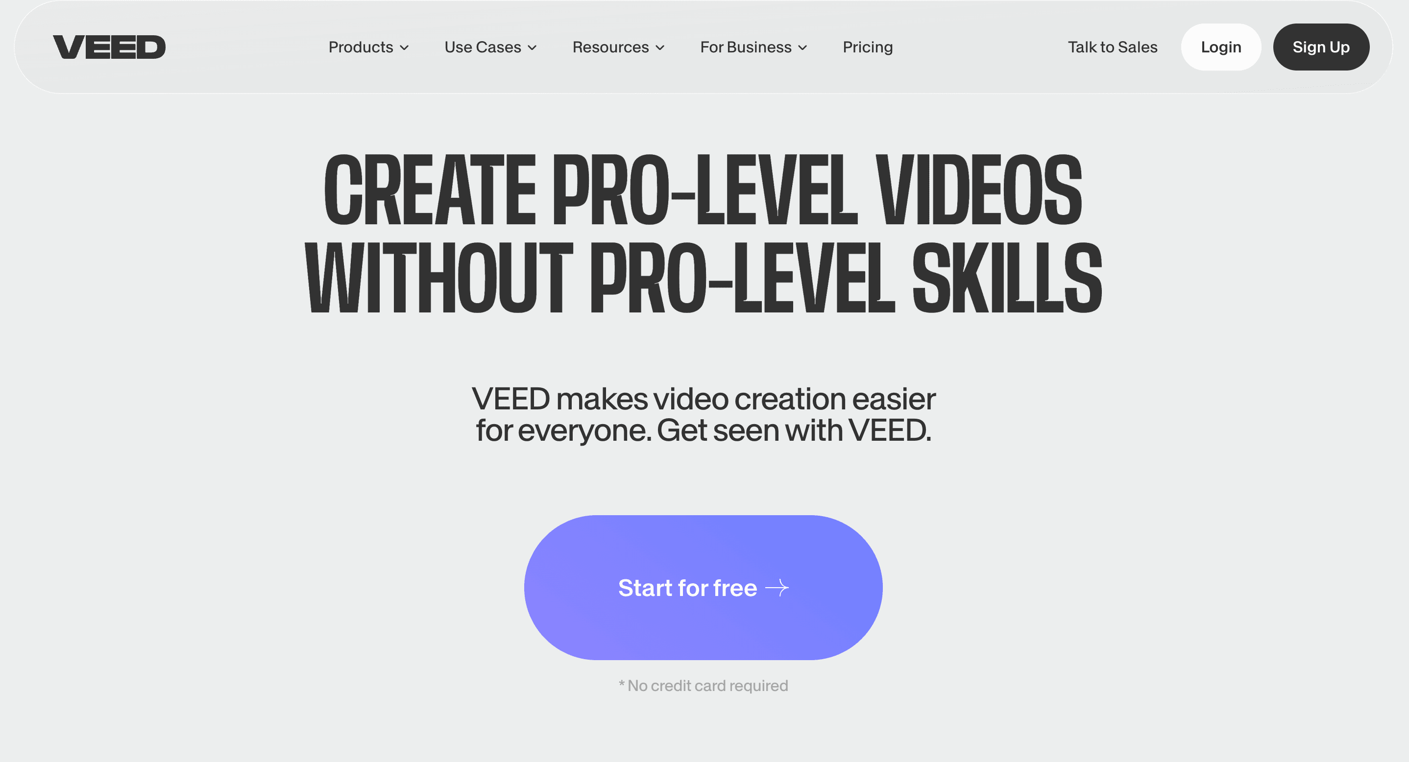 AI tools for Video - Veed